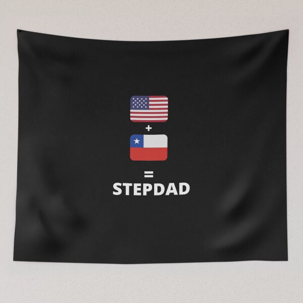 Item preview, us flag and texas flag stepdad designed and sold by salahnewdesign.