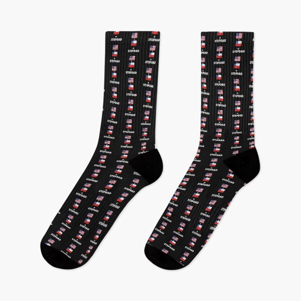 Item preview, us flag and texas flag stepdad designed and sold by salahnewdesign.