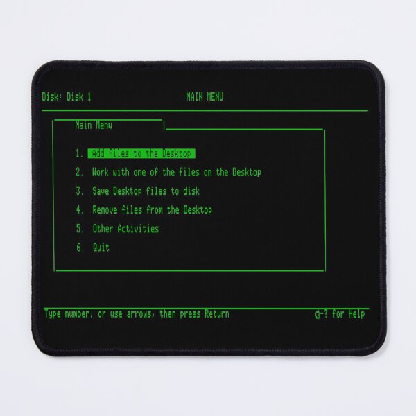 Item preview, AppleWorks Home Screen (Apple II) designed and sold by Boojix.