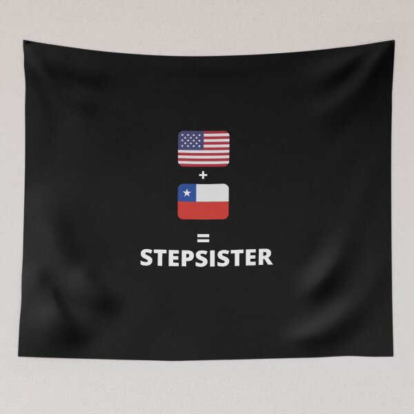 Item preview, us flag and texas flag stepsister designed and sold by salahnewdesign.