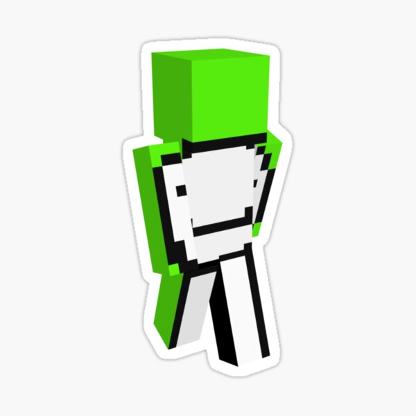 Fundy Minecraft Skin Sticker for Sale by ChocolateColors