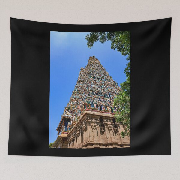 Item preview, Madurai, India - Meenakshi Amman Hindu Temple designed and sold by Mano Chandra Dhas.