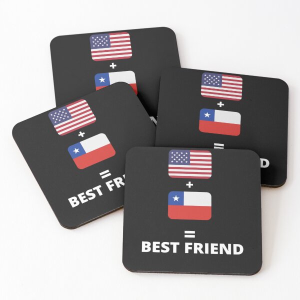 Item preview, us flag and texas flag best friend designed and sold by salahnewdesign.