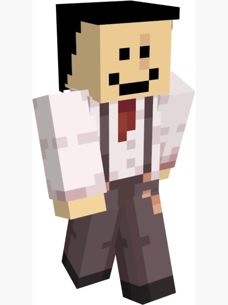 Q I Say 3 Number Lore skin Minecraft Skin