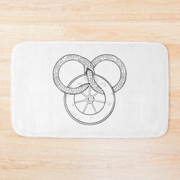 Item preview, The Snake and the Wheel designed and sold by TimelesTeesGB.