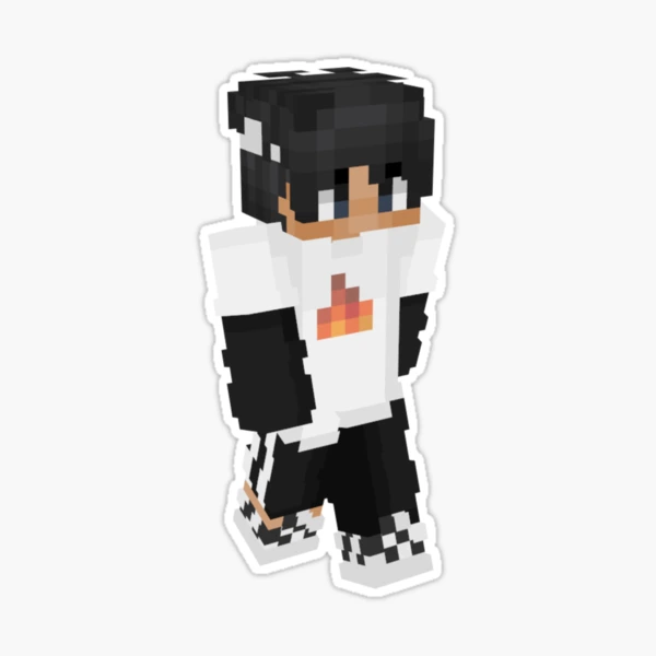 Sapnap Minecraft Skin Sticker | Postcard