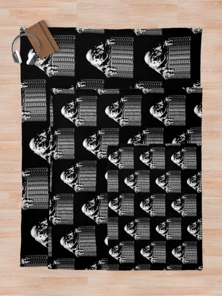 Thumbnail 5 of 6, Throw Blanket, BASKET CASE designed and sold by DCdesign.