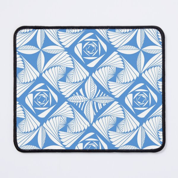 Item preview, Épines et roses Geometry, blue & white designed and sold by StudioDante.
