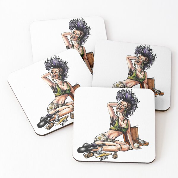 Artikelvorschau, Knuspriger Pin-up Grrl entworfen und verkauft von gnarlyBones.
