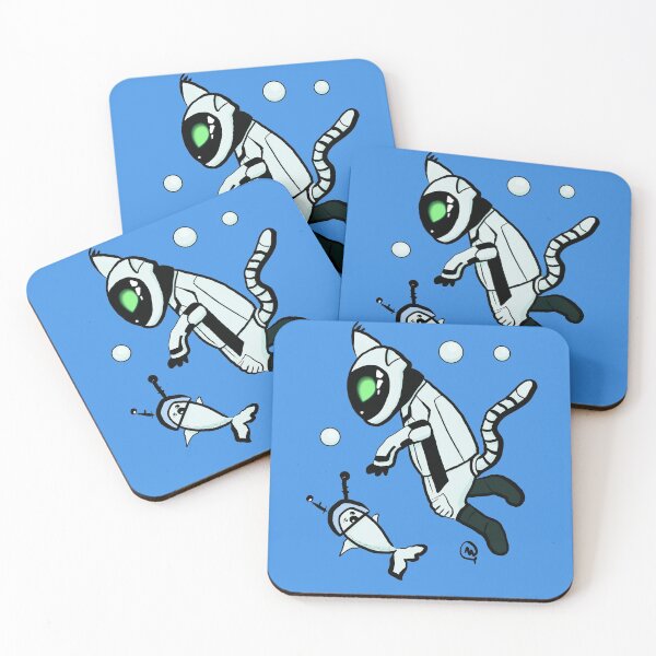 Item preview, Space Cat Alien - Funny Alien Animal In Space designed and sold by ViewerEqualsPhoton.