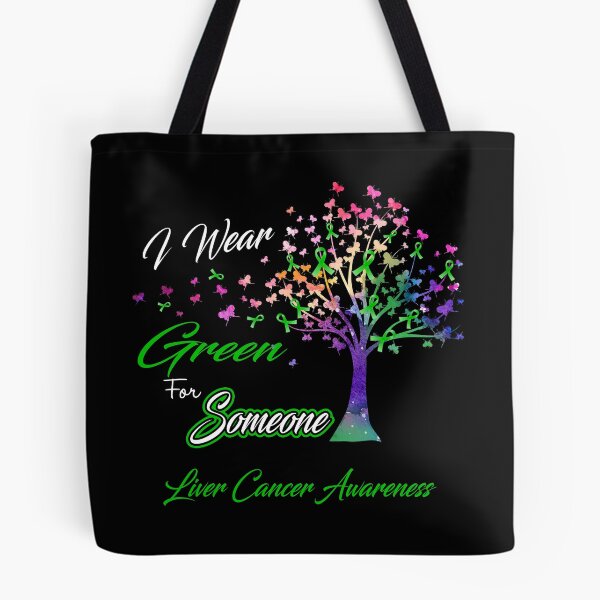 Item preview, Ribbon Tree I Wear Green For Someone Liver Cancer Awareness designed and sold by Tadmab.
