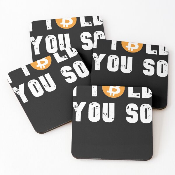 Item preview, Bitcoin I Told You So Essential designed and sold by Michushek.