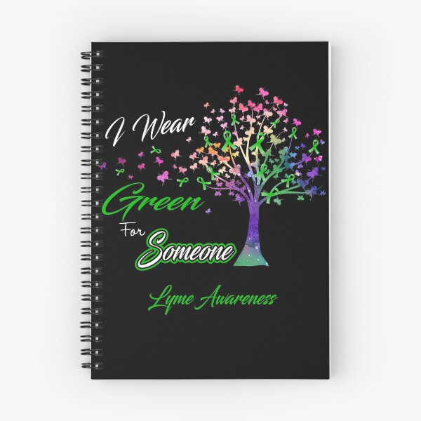 Item preview, Ribbon Tree I Wear Green For Someone Lyme Awareness designed and sold by Tadmab.