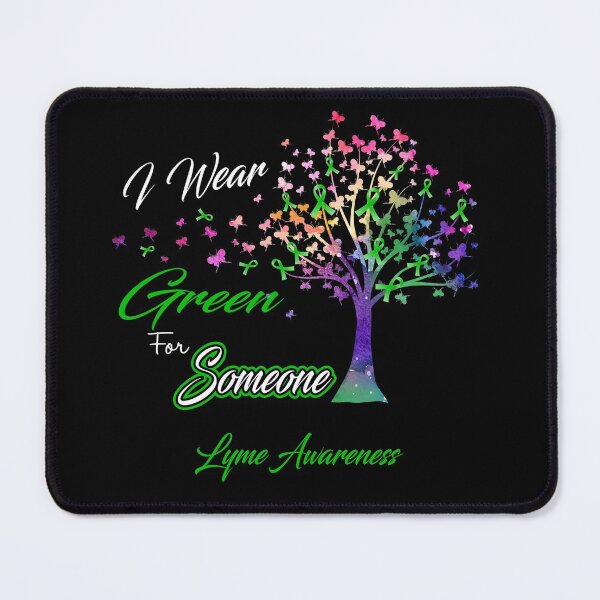 Item preview, Ribbon Tree I Wear Green For Someone Lyme Awareness designed and sold by Tadmab.