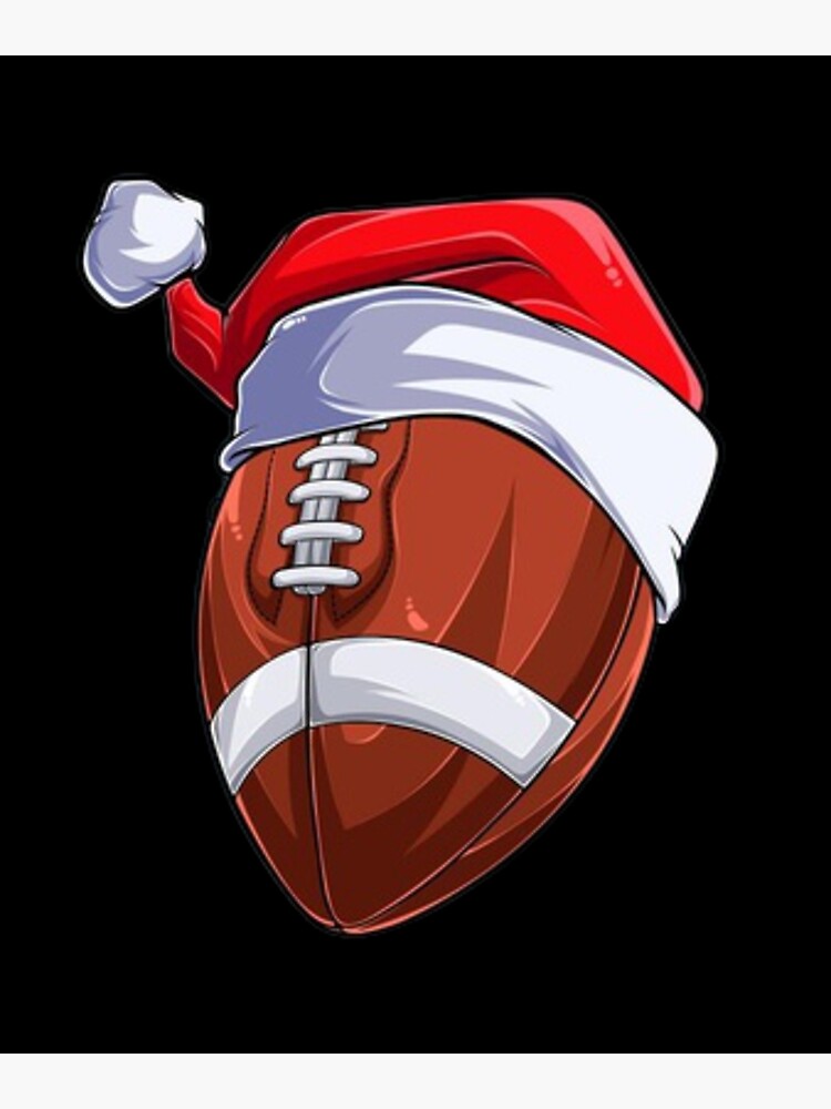 Poster « Ballon de Noël Football Père Noël Renne Xmas », par StoreRahhal Redbubble