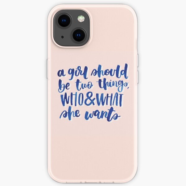 Feministische Coco Chanel Zitat iPhone Flexible Hülle
