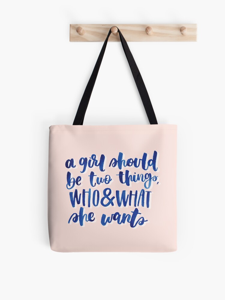 Feminist Coco Chanel Quote Tote Bag for Sale by katchula