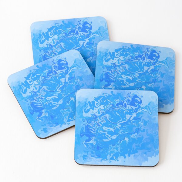 Item preview, Blue abstract design designed and sold by PinksyMarieMC.