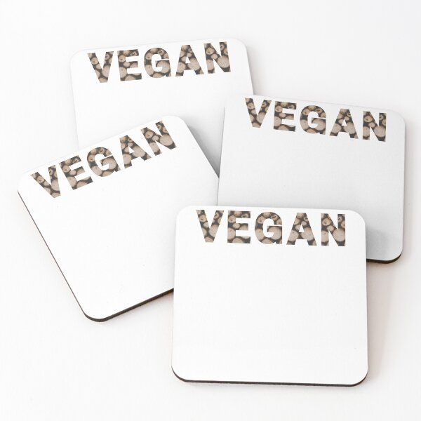 Item preview, VEGAN WOOD Beautiful Caligraphy Veganism - Powered by Plants  designed and sold by andrei49387.