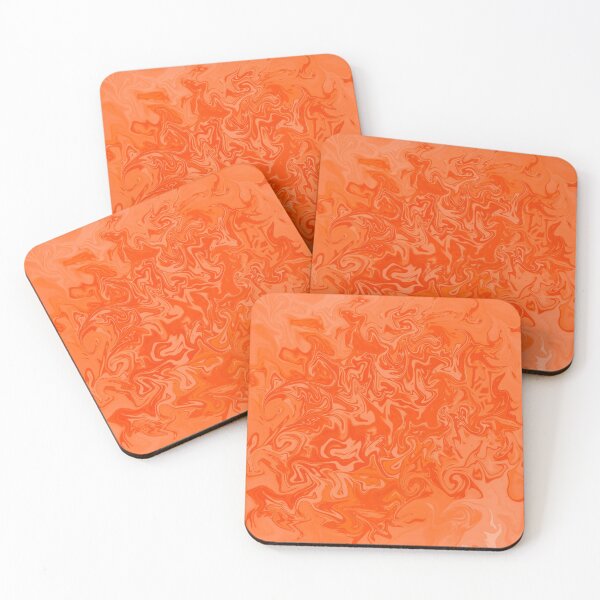 Item preview, Orange abstract design designed and sold by PinksyMarieMC.