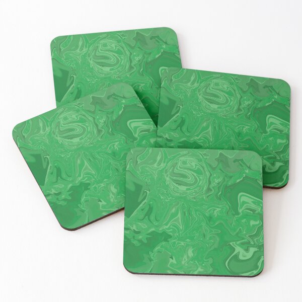 Item preview, Green abstract design designed and sold by PinksyMarieMC.