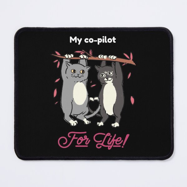 Item preview, two cats hanging from a tree in love designed and sold by SuperiorPrints.