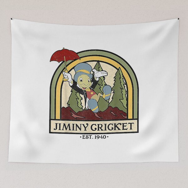 Item preview, Pinocchio Jiminy Cricket Established 1940 designed and sold by Otisjason467.