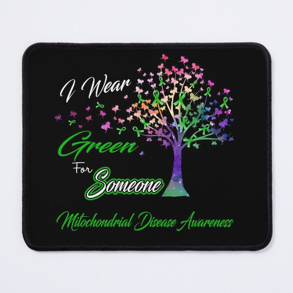 Item preview, Ribbon Tree I Wear Green For Someone Mitochondrial Disease Awareness designed and sold by Tadmab.