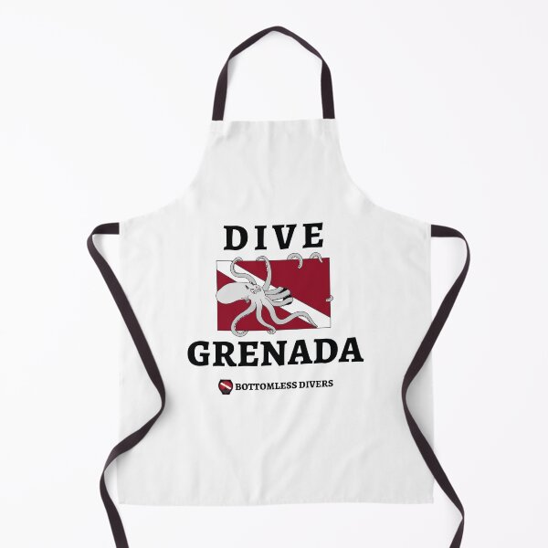 Item preview, Dive Grenada Octopus with Dive Flag designed and sold by BottomlessDiver.
