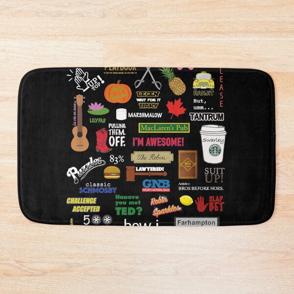 Item preview, How I Met Your Mother  HIMYM  TV Show  Collage Essential designed and sold by Vincenulisano.