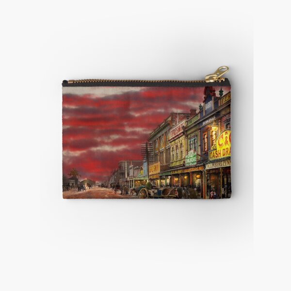 Item preview, City - Palmerston North NZ - The shopping distirct 1908 designed and sold by Mike Savad Photography.