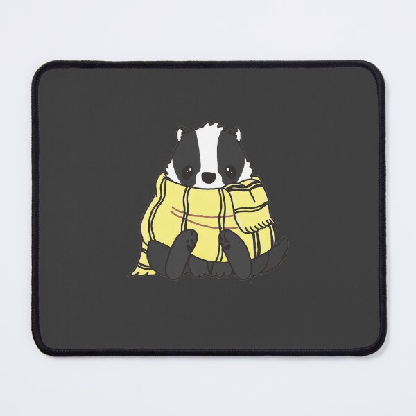 Item preview, Cute HP Badger huffle puff in yellow with scarf designed and sold by Monsieur-T.