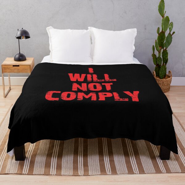 Item preview, I Will Not Comply Classic designed and sold by Vincenulisano.