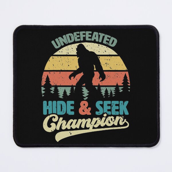 Item preview, Bigfoot Undefeated Hide & Seek Champion Funny Sasquatch Yeti designed and sold by Gaulen.