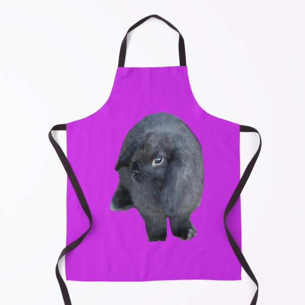 Item preview, black and grey Holland Lop bunny photography designed and sold by LadyCottonTail.