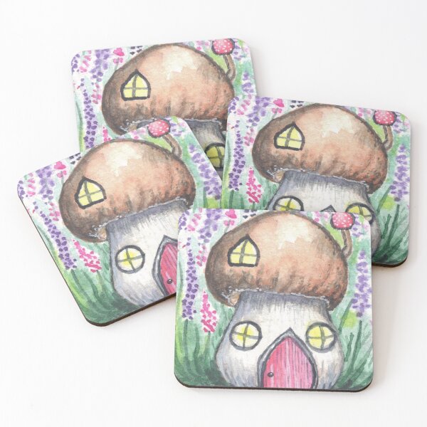 Item preview, Tiny toadstool fairy house designed and sold by Kelley-Art.