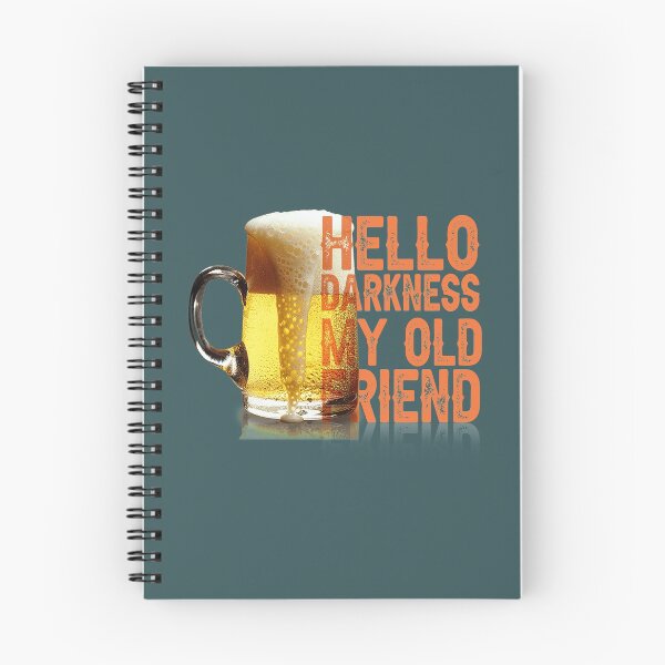 Item preview, Beer Hello Darkness designed and sold by Linenist.