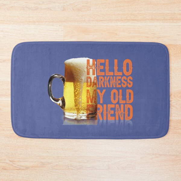 Item preview, Beer Hello Darkness designed and sold by Linenist.
