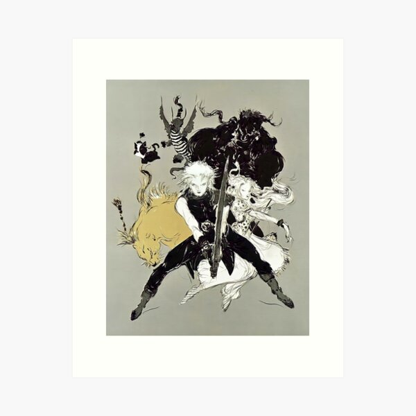 Final Fantasy VII Art Print