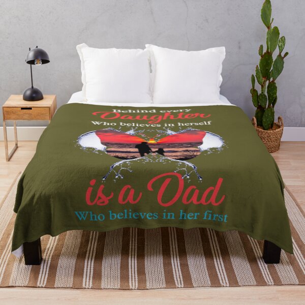 Item preview, Behind Every Daughter Who Believes In Herself Is A Dad   designed and sold by Linenist.