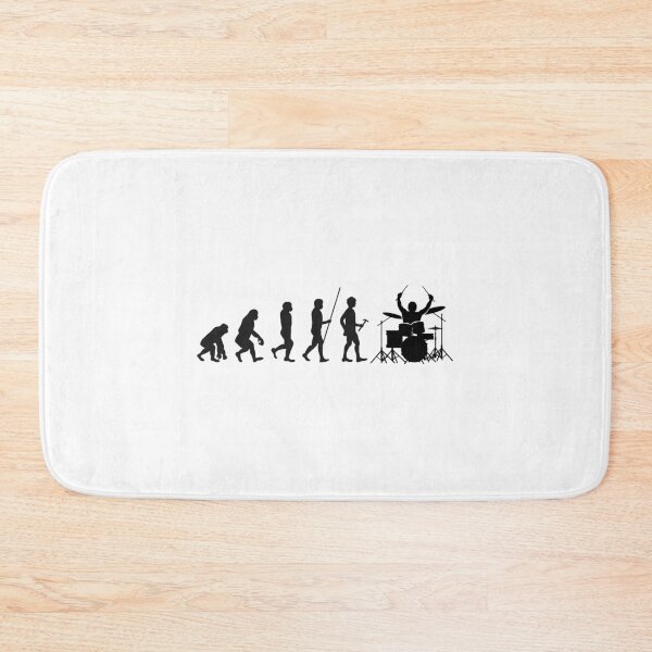 Item preview, Human Evolution Drummer design designed and sold by theodoros20.