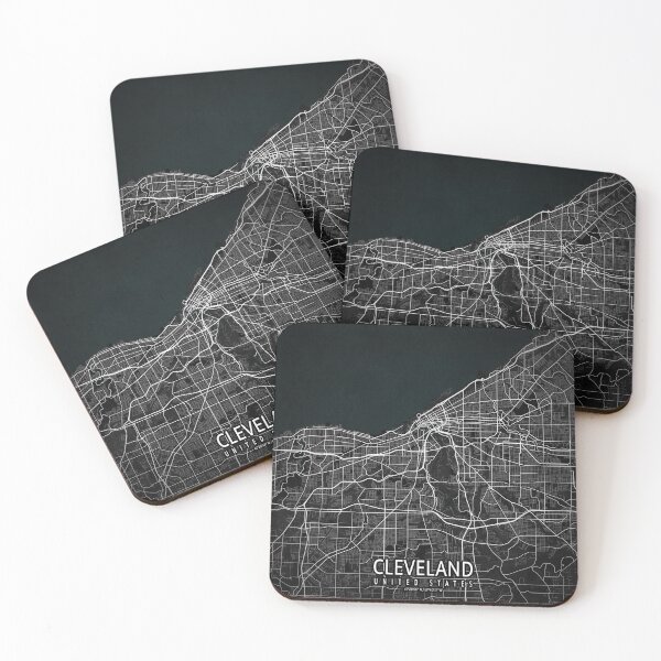 Item preview, Cleveland City Map of Ohio, USA designed and sold by deMAP.