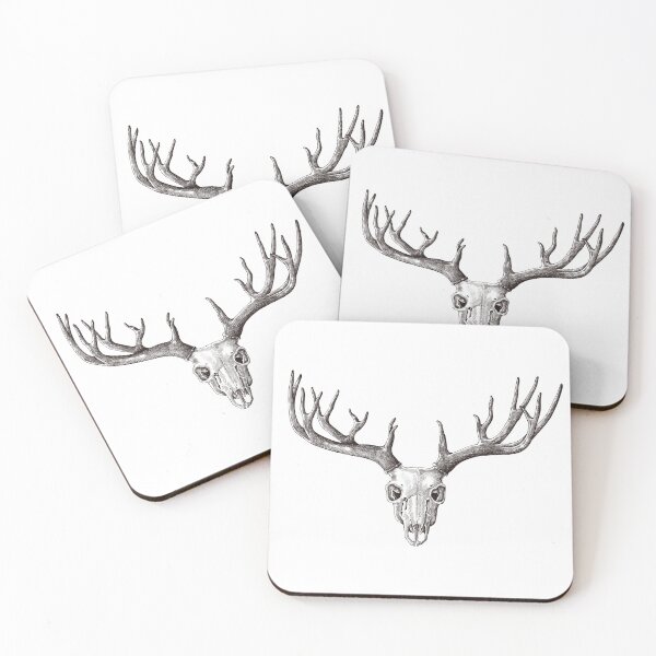 Item preview, Deer Skull with Antlers  designed and sold by m313andrade.