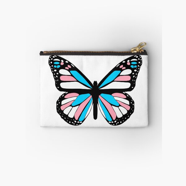 Item preview, subtle trans flag butterfly designed and sold by Jaymesarah.