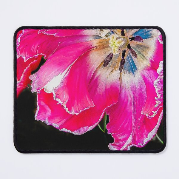 Item preview, PINK TULIPS SERRATED EDGES designed and sold by Sandra Belitza-Vazquez.