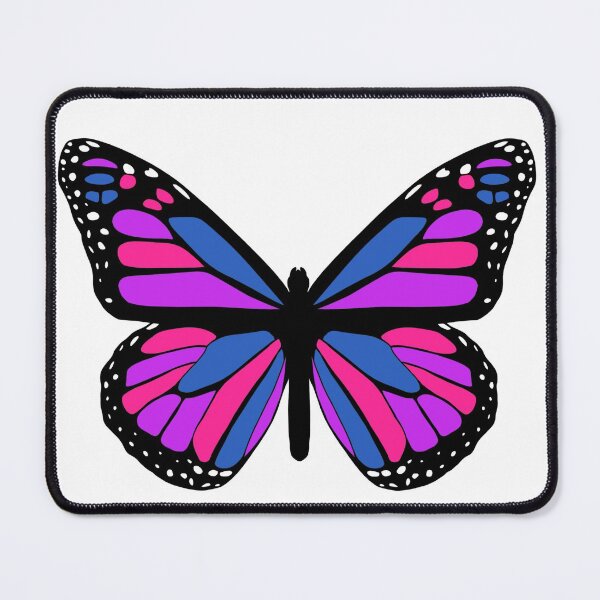 Item preview, subtle bi flag butterfly designed and sold by Jaymesarah.