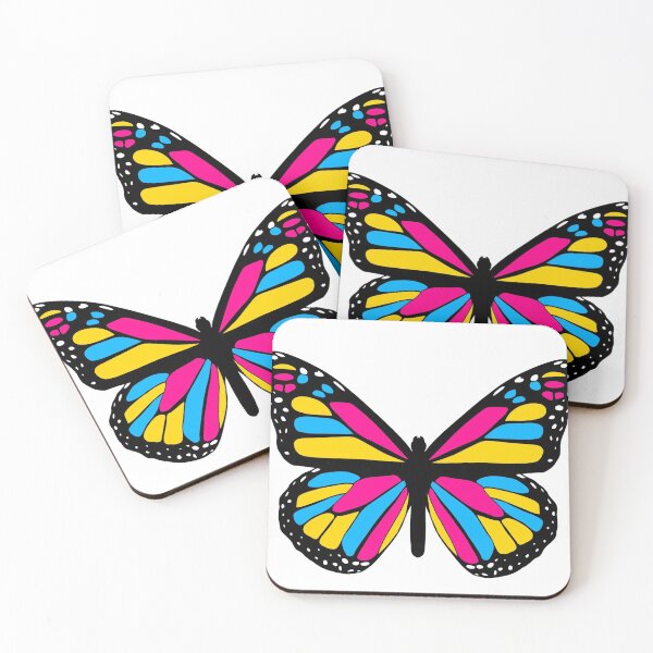 Item preview, subtle pan flag butterfly designed and sold by Jaymesarah.