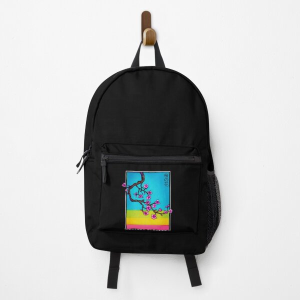Item preview, Japanese Aesthetic Vaporwave Cherry Blossom Anime Glitch designed and sold by Dressed For Duty.