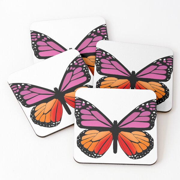 Item preview, subtle lesbian flag butterfly designed and sold by Jaymesarah.