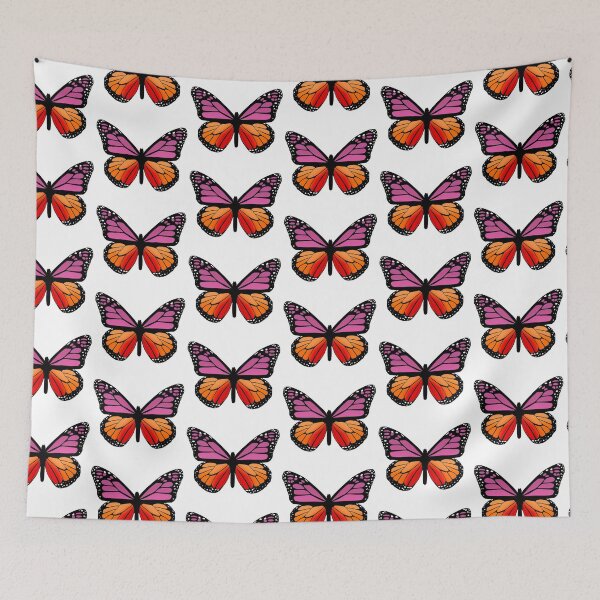 Item preview, subtle lesbian flag butterfly designed and sold by Jaymesarah.